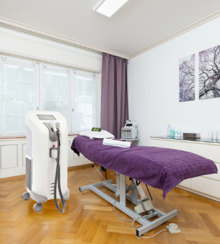 Laserraum bei Beauty Sugaring & Laser in Biel